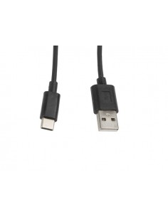 Lanberg CA-USBO-10CC-0010-BK cable USB 1 m USB 2.0 USB A USB C Negro