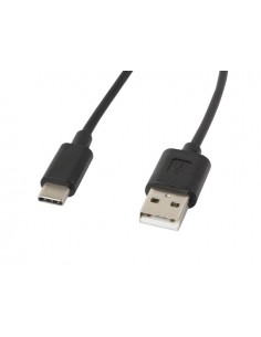 Lanberg CA-USBO-10CC-0018-BK cable USB 1,8 m USB 2.0 USB A USB C Negro