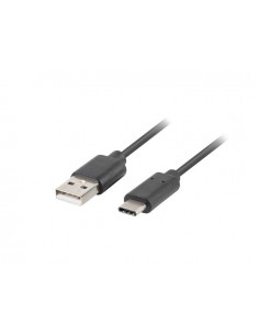 Lanberg CA-USBO-31CU-0010-BK cable USB 1 m USB 3.2 Gen 1 (3.1 Gen 1) USB A USB C Negro