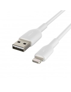 Belkin CAA001BT2MWH cable de conector Lightning 2 m Blanco