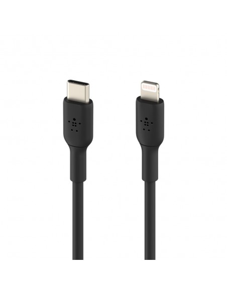 Belkin CAA003BT1MBK cable de conector Lightning 1 m Negro