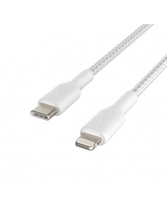 Belkin CAA004BT1MWH cable de conector Lightning 1 m Blanco