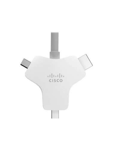 Cisco CAB-HDMI-MUL4K-9M adaptador de cable de vídeo USB Tipo C Blanco