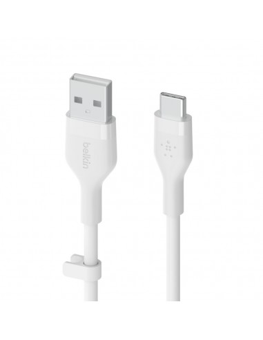 Belkin BOOST↑CHARGE Flex cable USB 1 m USB 2.0 USB A USB C Blanco