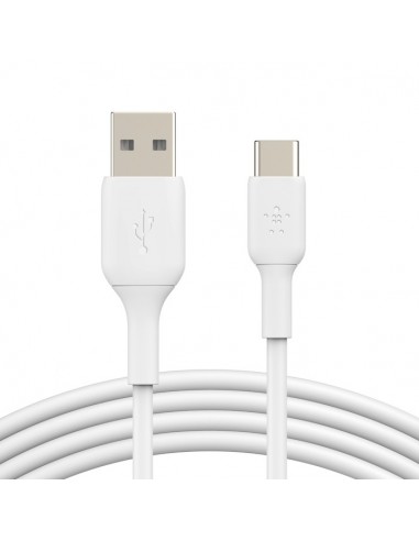 Belkin BoostCharge cable USB 1 m USB 2.0 USB A USB C Blanco