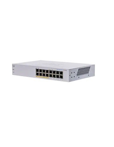 Cisco CBS110 No administrado L2 Gigabit Ethernet (10 100 1000) Energía sobre Ethernet (PoE) 1U Gris