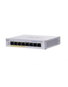 Cisco CBS110-8PP-D No administrado L2 Gigabit Ethernet (10 100 1000) Energía sobre Ethernet (PoE) Gris