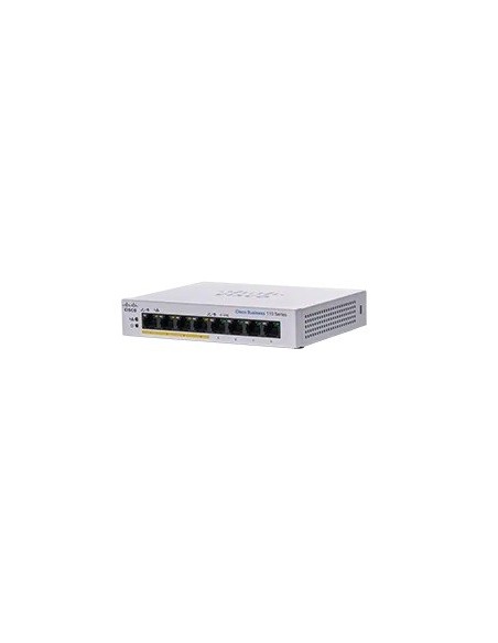 Cisco CBS110-8PP-D No administrado L2 Gigabit Ethernet (10 100 1000) Energía sobre Ethernet (PoE) Gris