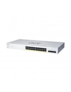 Cisco CBS220-24FP-4G Gestionado L2 Gigabit Ethernet (10 100 1000) Energía sobre Ethernet (PoE) Blanco