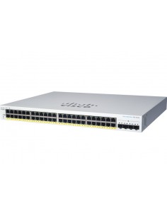 Cisco CBS220-24P-4X Gestionado L2 Gigabit Ethernet (10 100 1000) Energía sobre Ethernet (PoE) Blanco