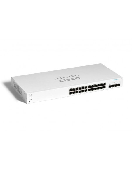 Cisco CBS220-24T-4X Gestionado L2 Gigabit Ethernet (10 100 1000) Blanco