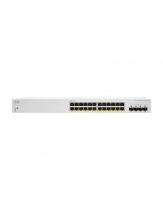 Cisco CBS220-24FP-4X Gestionado L2 Gigabit Ethernet (10 100 1000) Energía sobre Ethernet (PoE) Blanco