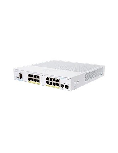 Cisco CBS250-16P-2G-EU switch Gestionado L2 L3 Gigabit Ethernet (10 100 1000) Plata