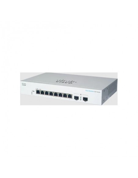 Cisco CBS220-8T-E-2G Gestionado L2 Gigabit Ethernet (10 100 1000) 1U Blanco