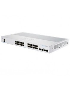 Cisco CBS250-24T-4X-EU switch Gestionado L2 L3 Gigabit Ethernet (10 100 1000) Plata