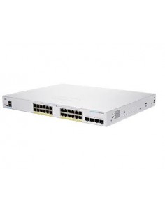 Cisco CBS250-24P-4X-EU switch Gestionado L2 L3 Gigabit Ethernet (10 100 1000) Plata