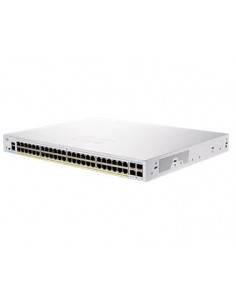 Cisco CBS250-48PP-4G-EU switch Gestionado L2 L3 Gigabit Ethernet (10 100 1000) Plata