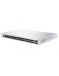 Cisco CBS250-48T-4X-EU switch Gestionado L2 L3 Gigabit Ethernet (10 100 1000) Plata