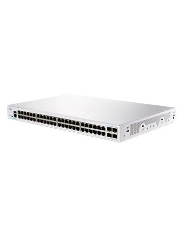 Cisco CBS250-48T-4X-EU switch Gestionado L2 L3 Gigabit Ethernet (10 100 1000) Plata