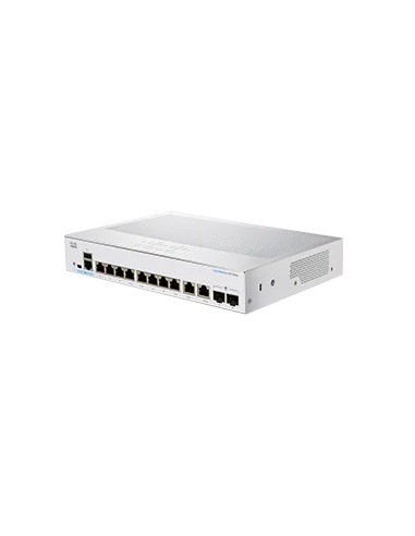 Cisco CBS250-8T-E-2G-EU switch Gestionado L2 L3 Gigabit Ethernet (10 100 1000) Plata