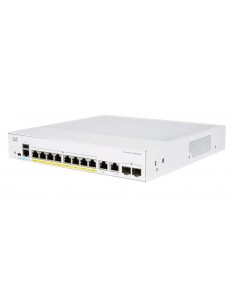 Cisco CBS250-8P-E-2G-EU switch Gestionado L2 L3 Gigabit Ethernet (10 100 1000) Plata