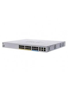 Cisco CBS350 Gestionado L3 Gigabit Ethernet (10 100 1000) Energía sobre Ethernet (PoE) 1U Negro, Gris