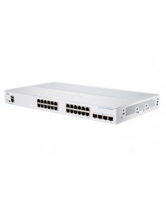 Cisco CBS350-24T-4G-EU switch Gestionado L2 L3 Gigabit Ethernet (10 100 1000) Plata