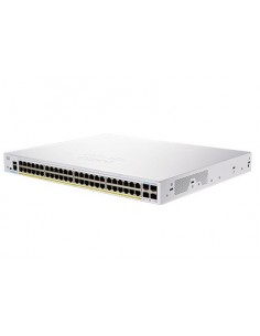 Cisco CBS350-48FP-4X-EU switch Gestionado L2 L3 Gigabit Ethernet (10 100 1000) Plata
