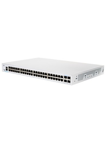 Cisco CBS350-48T-4X-EU switch Gestionado L2 L3 Gigabit Ethernet (10 100 1000) Plata