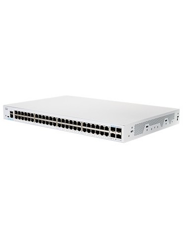 Cisco CBS350-48T-4G-EU switch Gestionado L2 L3 Gigabit Ethernet (10 100 1000) Plata