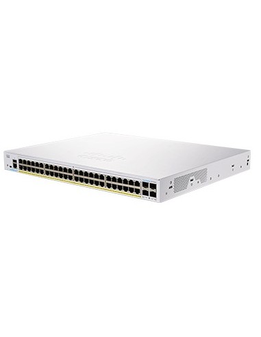 Cisco CBS350-48P-4G-EU switch Gestionado L2 L3 Gigabit Ethernet (10 100 1000) Plata