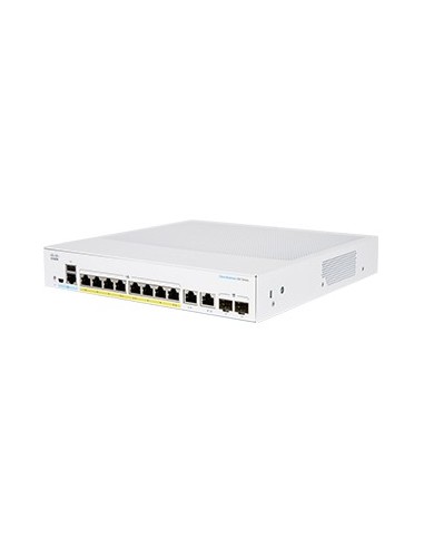 Cisco CBS350-8FP-2G-EU switch Gestionado L2 L3 Gigabit Ethernet (10 100 1000) Plata