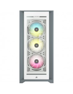 Corsair iCUE 5000X RGB Midi Tower Blanco 2