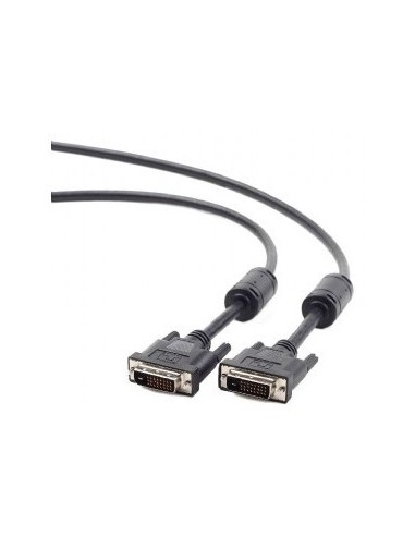 Gembird CC-DVI2-BK-6 cable DVI 1,8 m DVI-D Negro