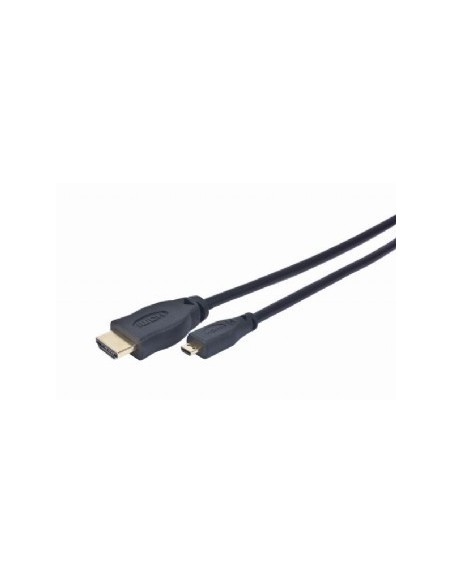 Gembird 3m HDMI-M micro HDMI-M cable HDMI HDMI tipo A (Estándar) HDMI tipo D (Micro) Negro