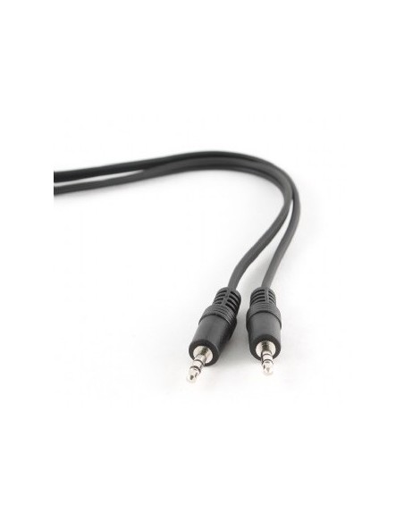 Gembird 1.2m, 3.5mm 3.5mm, M M cable de audio 1,2 m 3,5mm Negro