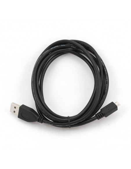 Gembird CCP-MUSB2-AMBM-10 cable USB 3 m USB 2.0 Micro-USB B USB A Negro
