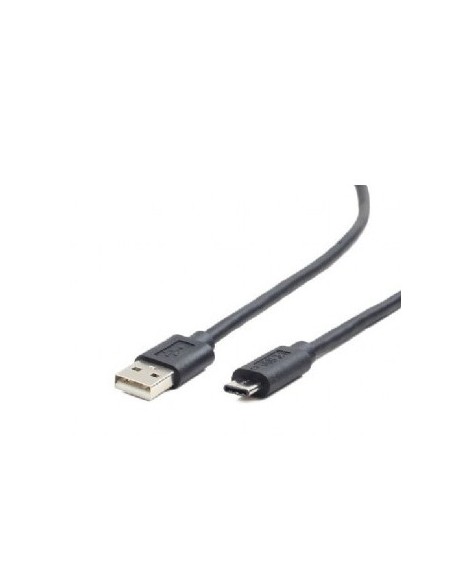 Gembird USB-A USB-C, 1m cable USB USB 2.0 USB A USB C Negro