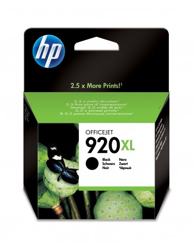 HP Cartucho de tinta original 920XL de alta capacidad negro