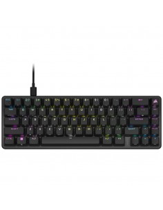 Corsair CH-91A401A-ES teclado USB QWERTZ Español Negro