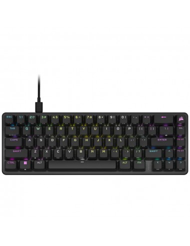 Corsair CH-91A401A-ES teclado USB QWERTZ Español Negro