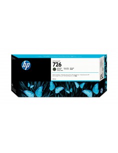 HP Cartucho de tinta DesignJet 726 negro mate de 300 ml
