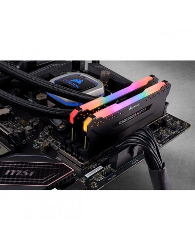 Corsair Vengeance RGB CMW16GX4M2C3200C16 módulo de memoria 16 GB 2 x 8 GB DDR4 3200 MHz
