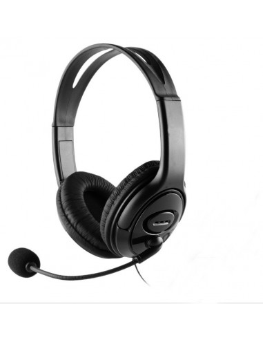 CoolBox Coolchat U1 Auriculares Alámbrico Diadema Llamadas Música Negro