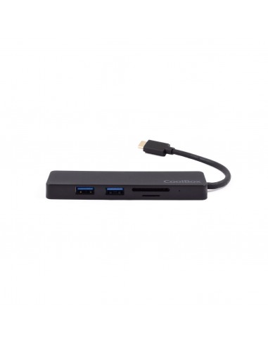 CoolBox miniDock USB-C Lite 2 USB 3.2 Gen 1 (3.1 Gen 1) Type-C Negro