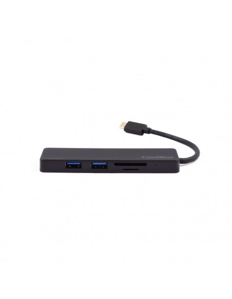 CoolBox miniDock USB-C Lite 2 USB 3.2 Gen 1 (3.1 Gen 1) Type-C Negro