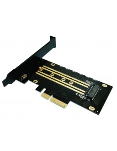 CoolBox Adaptador interno PCIe para unidades SSD m.2 NVMe