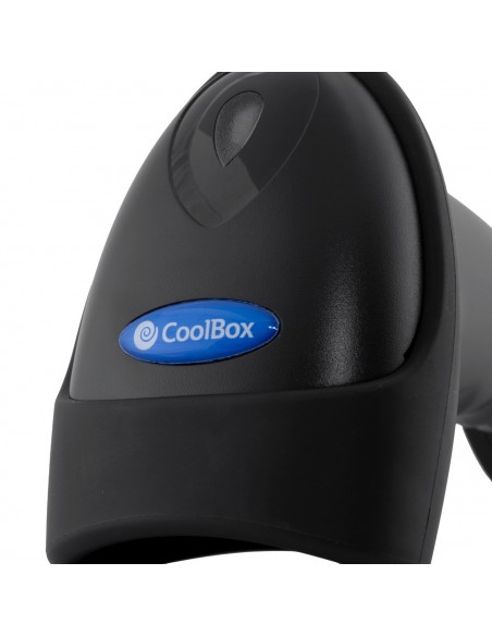 CoolBox COO-LCB2D-W01 lector de código de barras Lector de códigos de barras portátil 1D 2D CMOS Negro