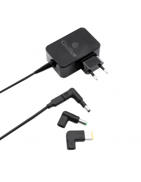 CoolBox COO-NB65-PDUC adaptador e inversor de corriente Interior 65 W Negro CoolBox COO-NB65-PDUC adaptador e inversor de corriente Interior 65 W Negro