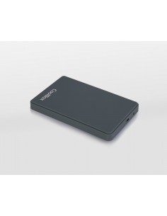 CoolBox SlimColor 2543 Carcasa de disco duro SSD Gris 2.5"